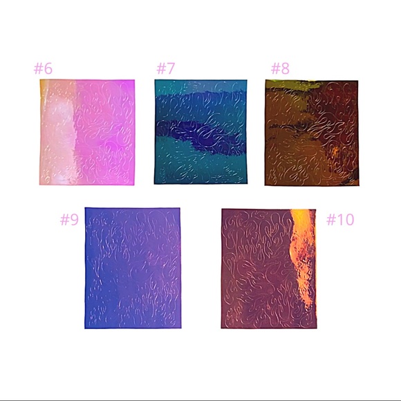 Flame nail stickers! - 10 colours per pack - Picture 4 of 5